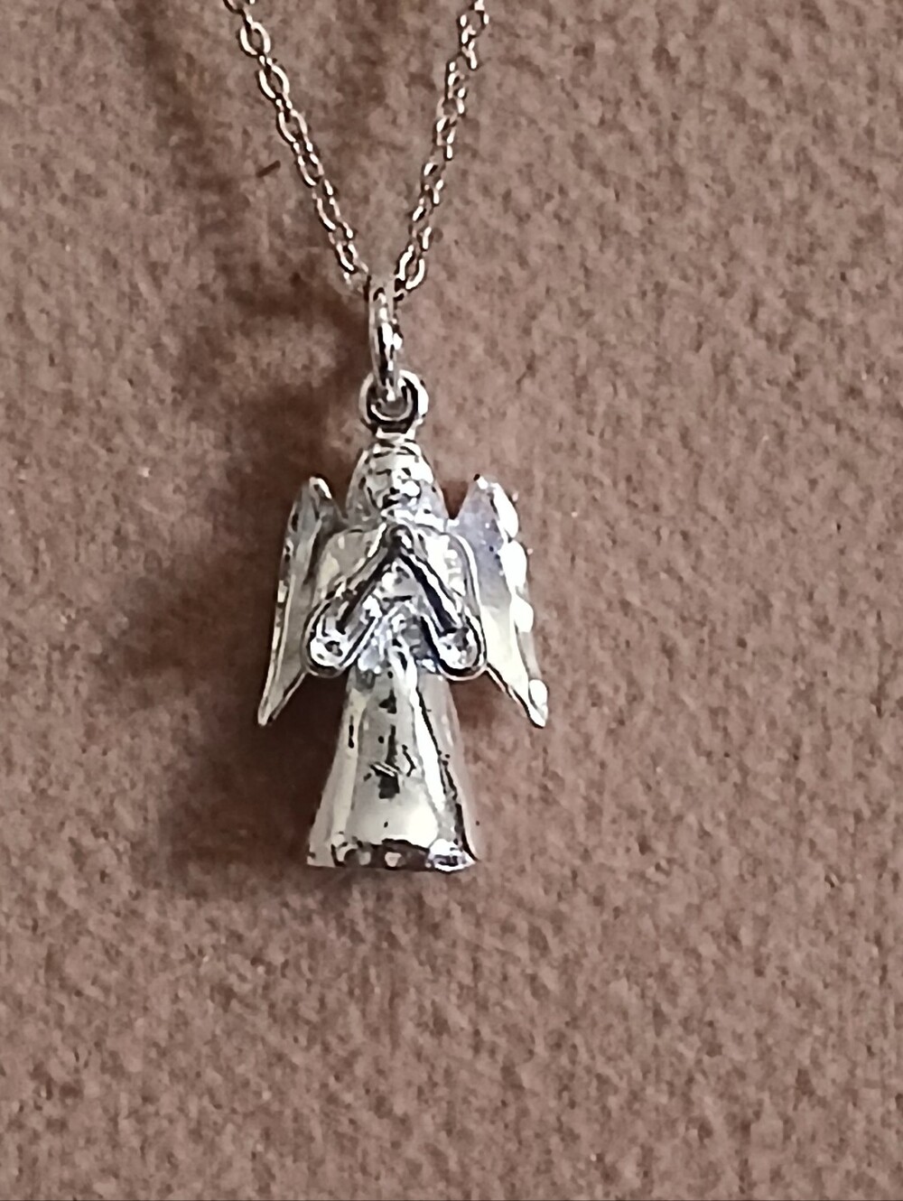 Angel Pendant Necklace 925
